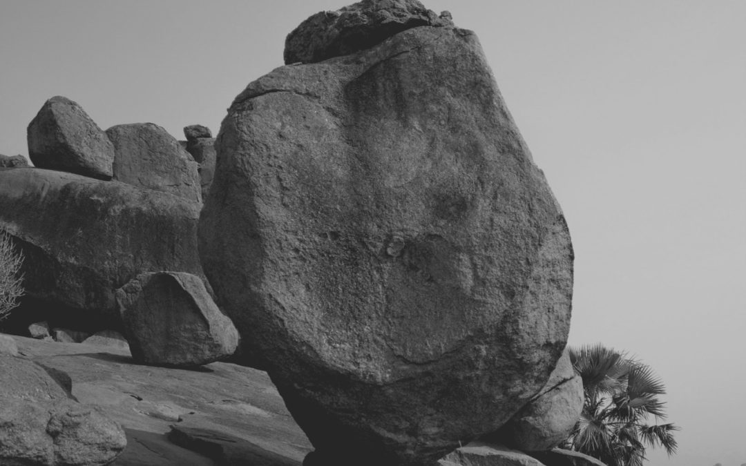 Hampi landscape. 2018